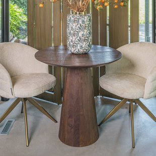 Richmond Bistrotafel 'Willow' Mangohout, 80cm