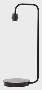 Light & Living Tafellamp 'Mareno' 60cm, kleur Mat Zwart (excl. kap)