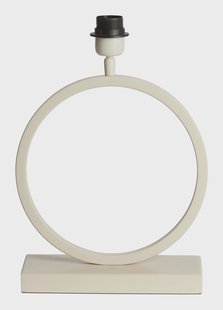 Light & Living Tafellamp 'Liva' 42cm, kleur Crème (excl. kap)