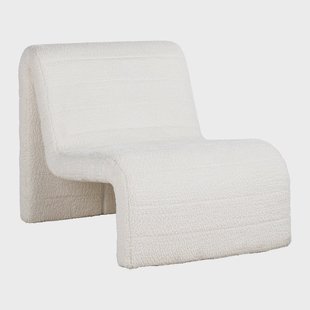 Richmond Fauteuil 'Kelly' Chenille, kleur Wit