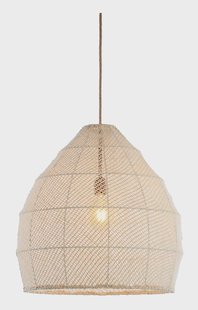 Light & Living Hanglamp 'Makassar' 50cm, kleur Crème