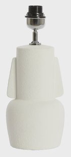 Light & Living Tafellamp 'Mataram' Keramiek, 38cm hoog, kleur Crème (excl. kap)