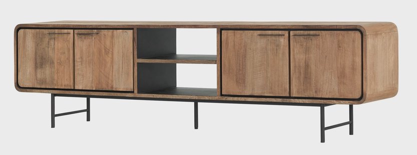 DTP Home TV-meubel 'Evo' Teakhout, 225cm