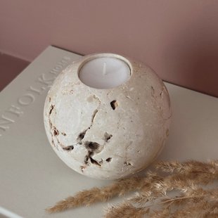 MUST Living Kaarshouder 'Cheese Stone' Marmer