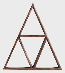 Artistiq Wandrek 'Novella' Mangohout, 45 x 40cm