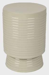 ZILT Bijzettafel 'Alexia' 25cm, kleur Ivory