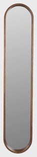 ZILT Ovale Spiegel 'Rania' Rubberhout, 120 x 24cm
