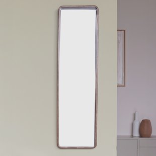 ZILT Rechthoekige Spiegel 'Rania' Rubberhout, 120 x 34cm