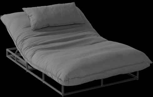 Hartman Ligbed 'Emma' All Weather, kleur Donkergrijs