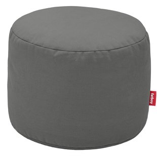Fatboy Point Canvas Poef Recycled Charcoal Grey