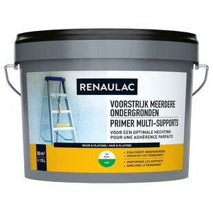 Renaulac Primer - Muur En Plafond Binnen - Wit - 10l