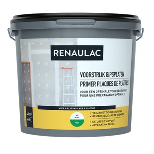 Renaulac Primer - Muur En Plafond - Wit - 5l