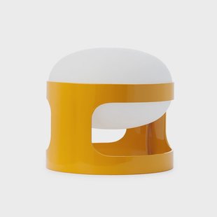 KD28 LED tafellamp, mosterdgeel, hoogte 23 cm K28 Kartell - Woonkamer - Designer - Kunststof - 1 lamp