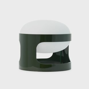 KD28 LED tafellamp, bosgroen, hoogte 23 cm K28 Kartell - Woonkamer - Designer - Kunststof - 1 lamp