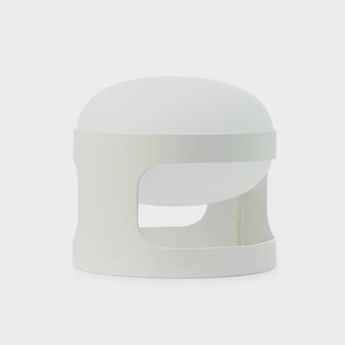 KD28 LED tafellamp, wit, hoogte 23 cm K28 Kartell - Woonkamer - Designer - Kunststof - 1 lamp