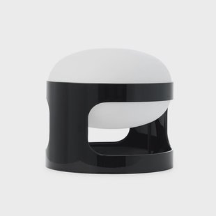 KD28 LED tafellamp, zwart, hoogte 23 cm K28 Kartell - Woonkamer - Designer - Kunststof - 1 lamp