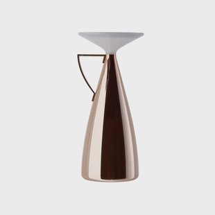 Camomille LED tafellamp op batterijen, koperkleurig, hoogte 24 cm Kartell - Woonkamer - Designer - Kunststof - 1 lamp