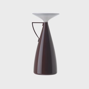 Camomille LED tafellamp op batterijen, donkerrood, hoogte 24 cm Kartell - Woonkamer - Designer - Kunststof - 1 lamp