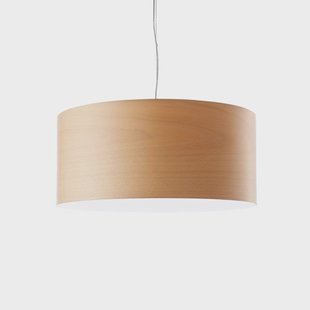 LZF LAMPS LZF LED hanglamp Gea, beukenkleurig, Ø 42 cm, hout