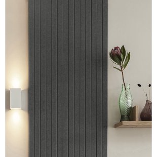 Akoestische Lattenwand Talud - Shark - Vilt - 120x60cm - 1 Stuk