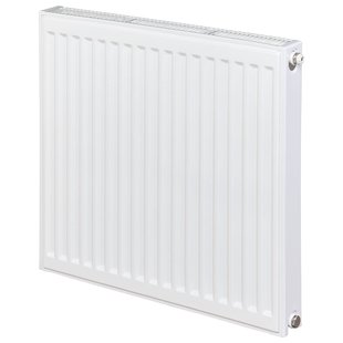 Sanivesk Paneelradiator Raya Vlak Duo Type 22 50x50cm - Wit - 6 Aansluitingen - 1390w