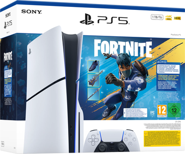 PlayStation 5 Slim Disc Edition - Fortnite Flowering Chaos bundel