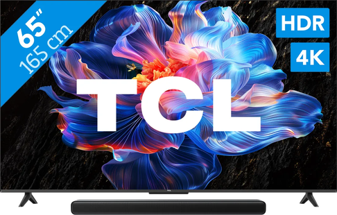 TCL 65 Led P61K 4K (2025) + TCL S45H 2.0 Soundbar