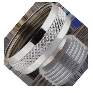 Sanivesk Draad Recht Overgang Voor Kranen M22fx1/2m Chroom