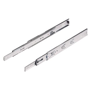Hettich Kogelgeleider Ka 5632/500 - Staal - Epoxy Wit - 50 Cm - 15 Kg - Volledig Uittrekbaar