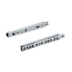 Hettich Kogelgeleider Ka 1730/210 - Staal - Epoxy Bruin - 18 Cm - 15 Kg