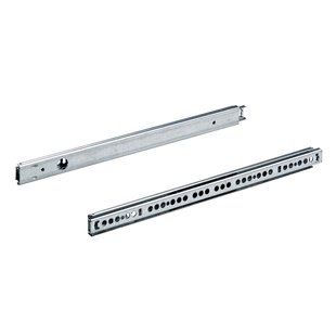 Hettich Kogelgeleider Ka 270/550 - Staal - Epoxy Wit - 40 Cm - 15 Kg