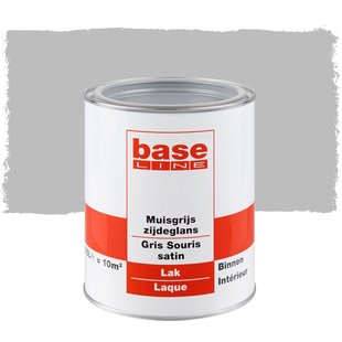 Baseline Lak Zijdeglans Muisgrijs 750ml