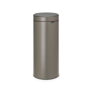Brabantia Afvalemmer Touch Bin New Platinum 30l