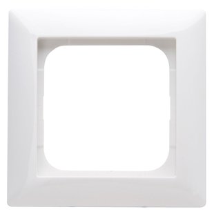 Busch & Jaeger Afdekraam Balance 1-voudig Wit