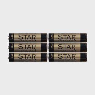 Star Trading Star Trading batterij 6-pack AAA