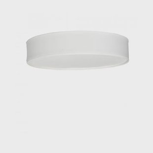 Belid Soft stoffen plafondlamp Ø44 cm Wit