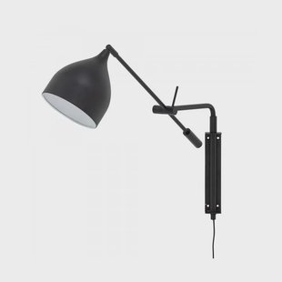 Bloomingville Lyam wandlamp 50 cm Zwart
