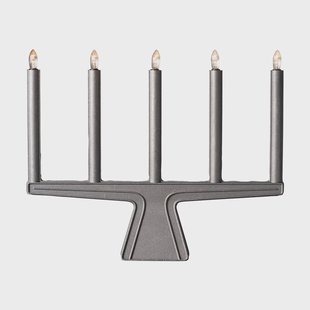 SMD Design Stella 5 adventskandelaar 41 cm Aluminium