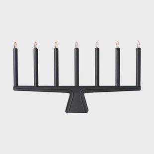 SMD Design Stella 7 adventskandelaar 60 cm Zwart