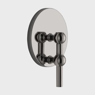 STOFF STOFF Nagel muurkandelaar Zwart chroom