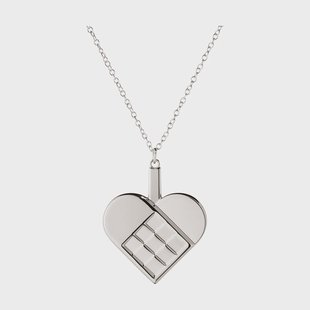 Georg Jensen 2025 kerstversiering hart Palladiumvergulde zinklegering