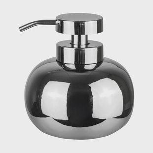 Mette Ditmer Lotus zeepdispenser laag Chrome