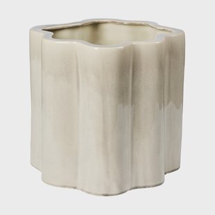 Broste Copenhagen Sonja bloempot H:36 cm Rainy Day Grey