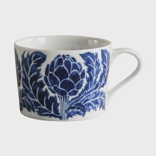 Götefors Porslin Artisjok kop 24 cl Blauw