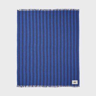 Tom Dixon Band plaid 160x200 cm Blue & Black