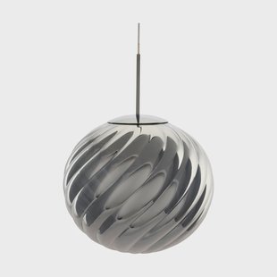 Tom Dixon Whirl hanglamp Ø45 cm Zilverkleurig