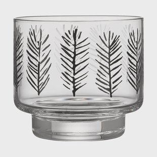 Muurla Teemu Järvi x Muurla waxinelichthouder Ø9x8 cm Spruce branches