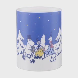 Muurla Moomin blokkaars LED 12,5 cm Starry night