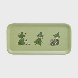 Muurla Moomin dienblad 13x27 cm Retro Snufkin