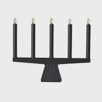 SMD Design Stella 5 adventskandelaar 41 cm Zwart
